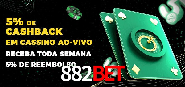 Promoções do cassino ao Vivo 882bet